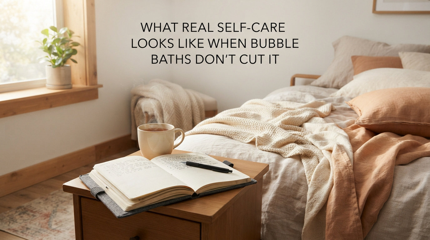 What Real Self-Care Looks Like When Bubble Baths Don't Cut It