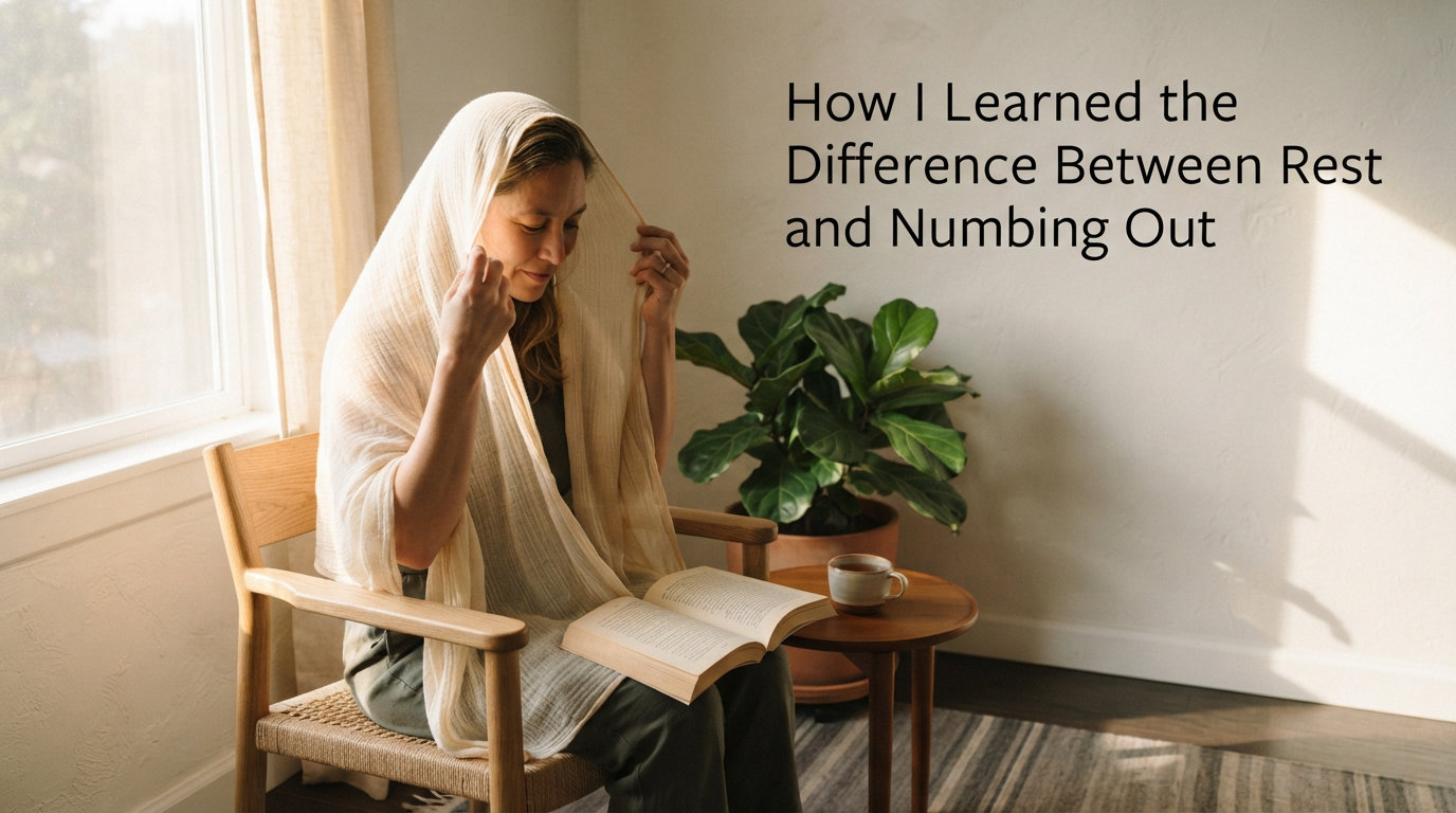 How I Learned the Difference Between Rest and Numbing Out