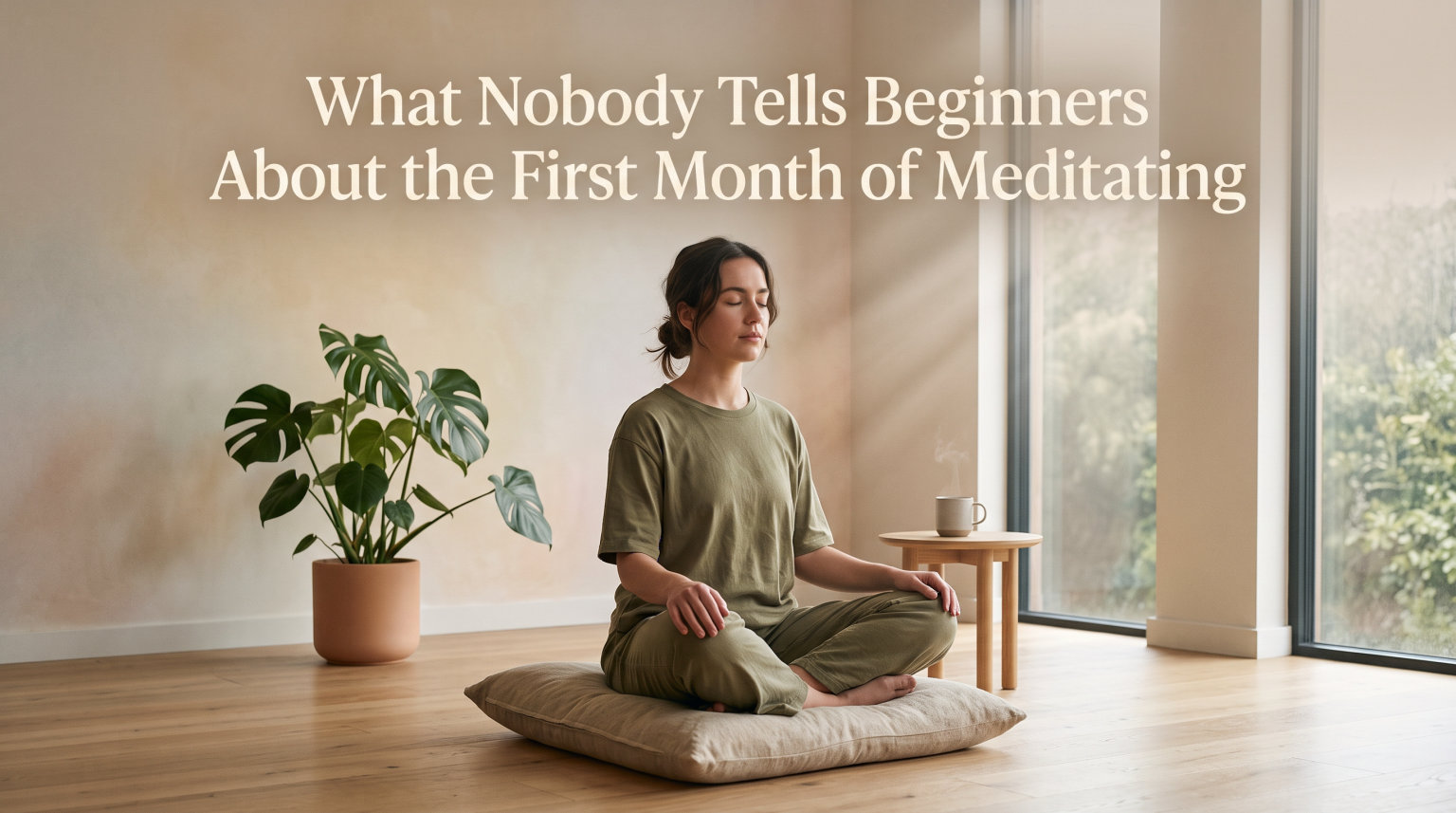 What Nobody Tells Beginners About the First Month of Meditating