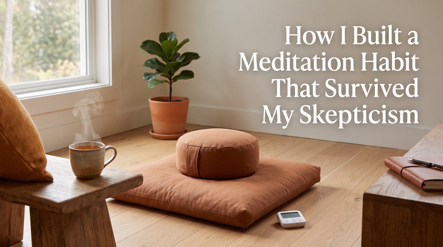 How I Built a Meditation Habit That Survived My Skepticism