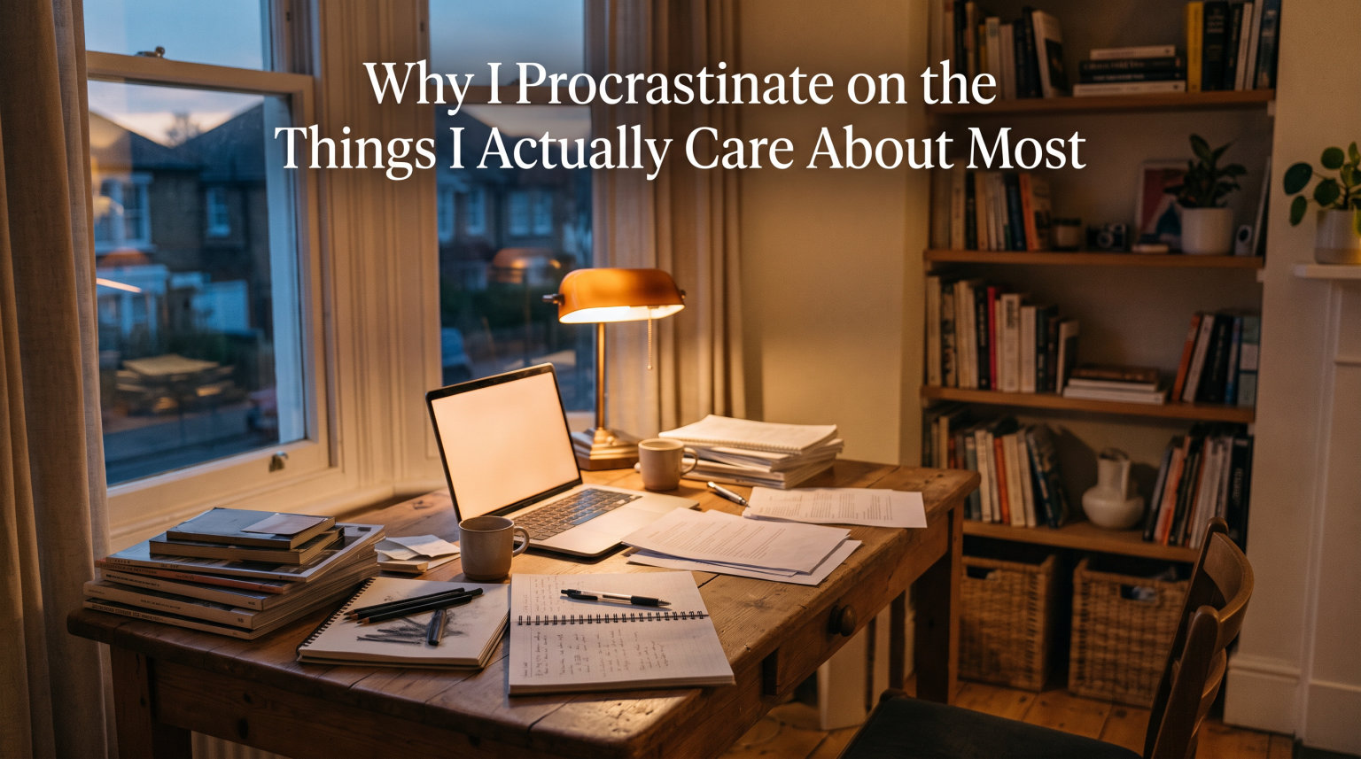 Why I Procrastinate on the Things I Actually Care About Most