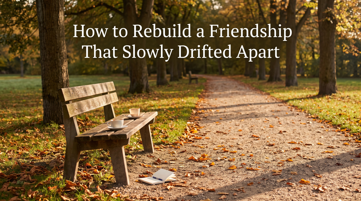 How to Rebuild a Friendship That Slowly Drifted Apart