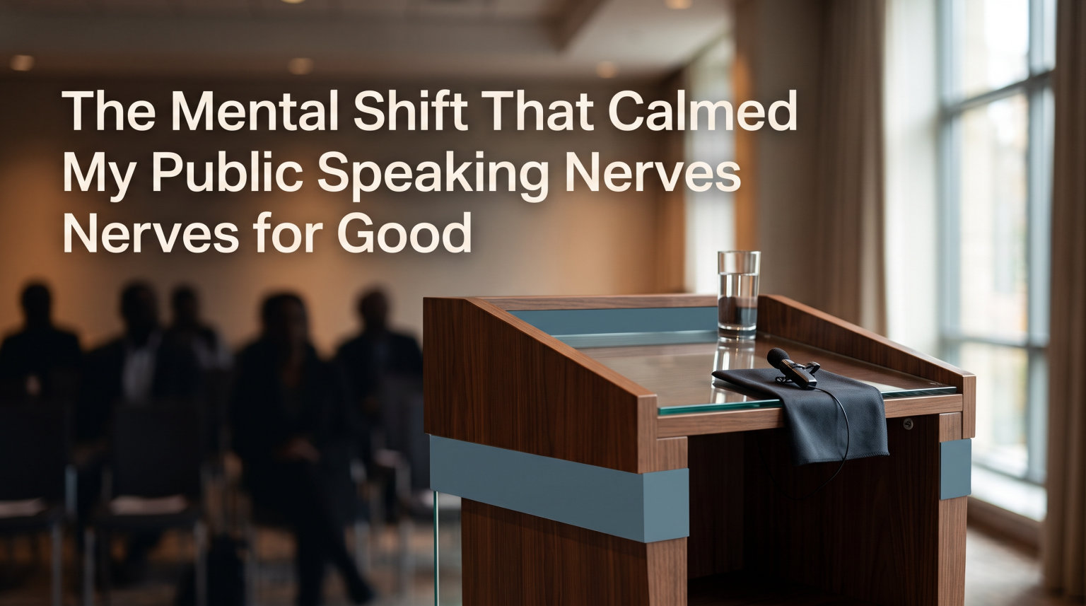 The Mental Shift That Calmed My Public Speaking Nerves for Good