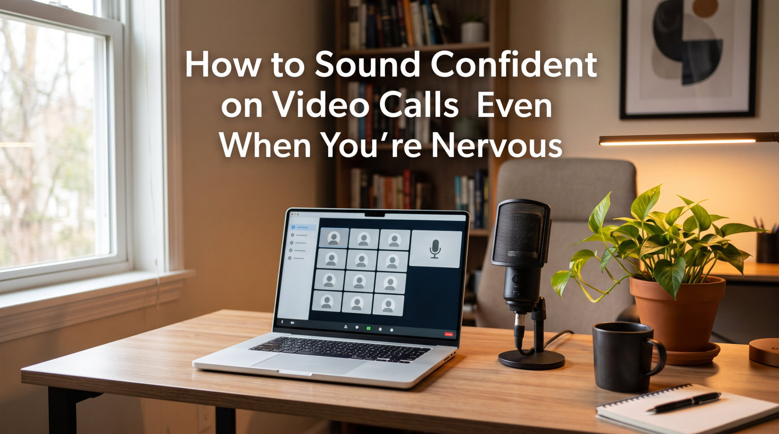 How to Sound Confident on Video Calls Even When You're Nervous