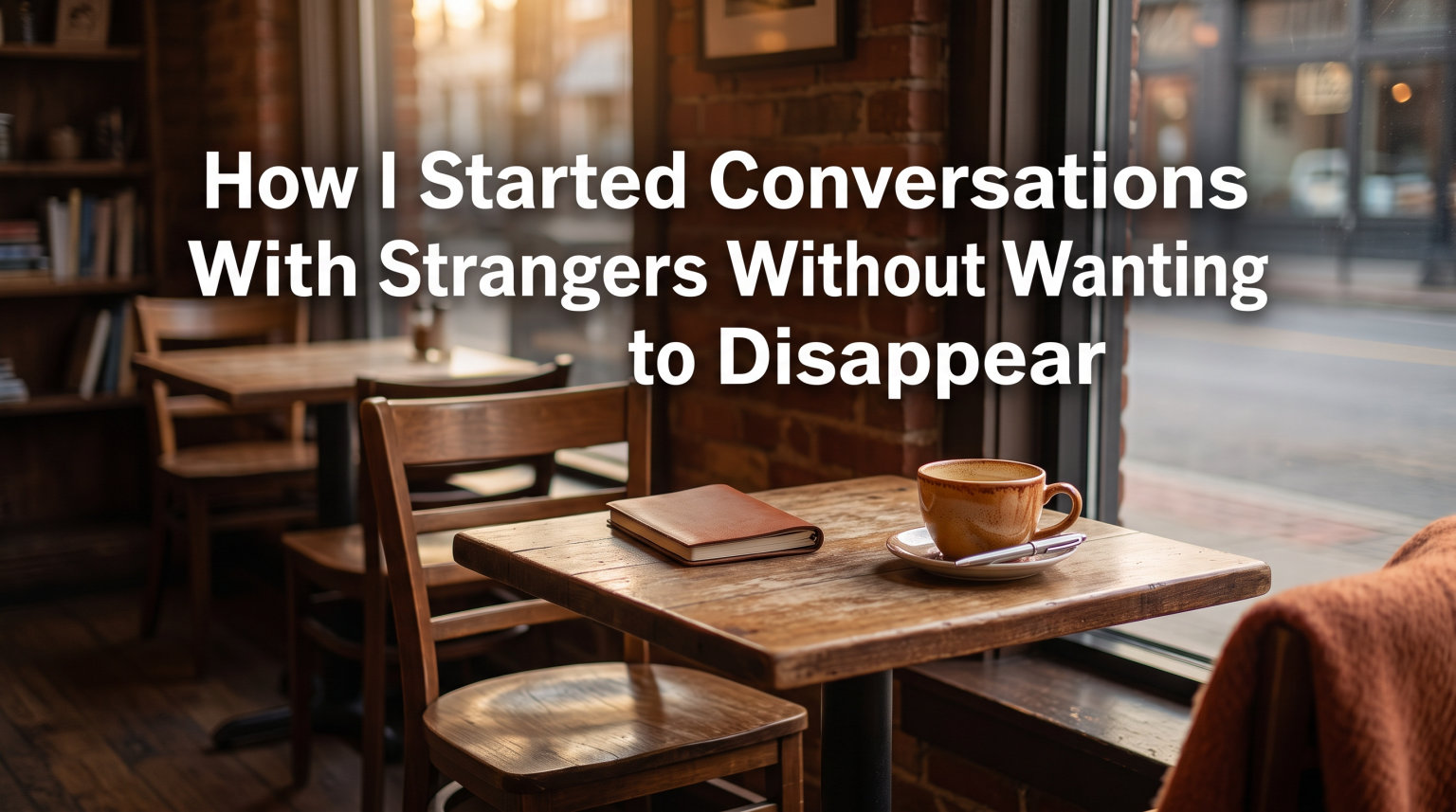 How I Started Conversations With Strangers Without Wanting to Disappear