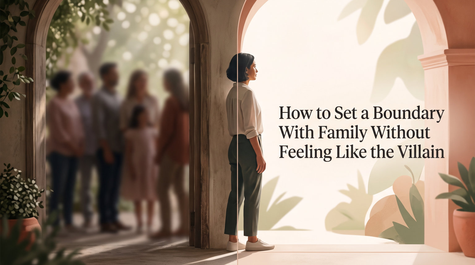 How to Set a Boundary With Family Without Feeling Like the Villain