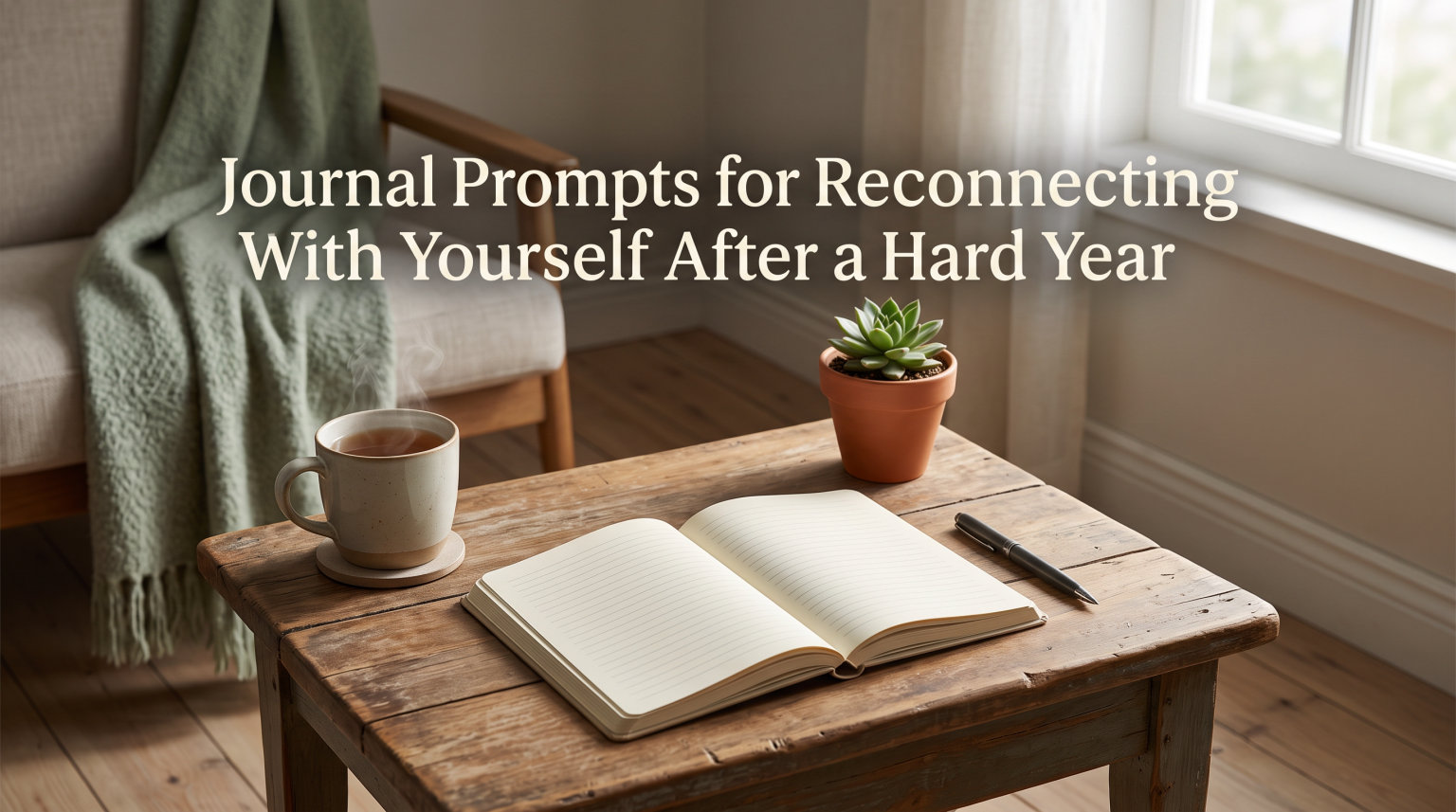 Journal Prompts for Reconnecting With Yourself After a Hard Year