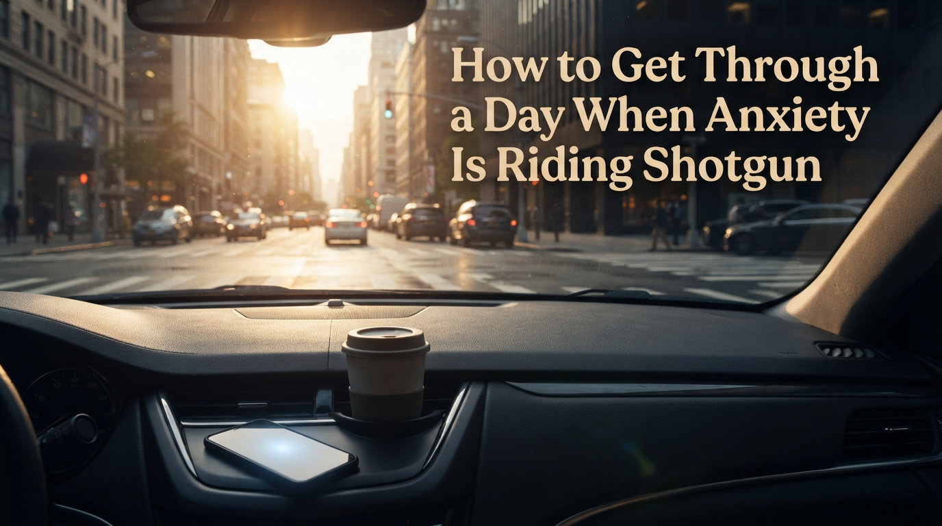 How to Get Through a Day When Anxiety Is Riding Shotgun