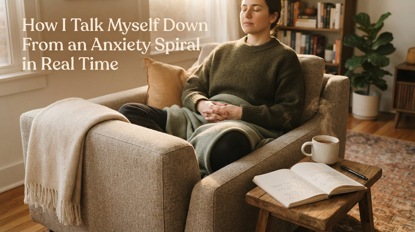 How I Talk Myself Down From an Anxiety Spiral in Real Time