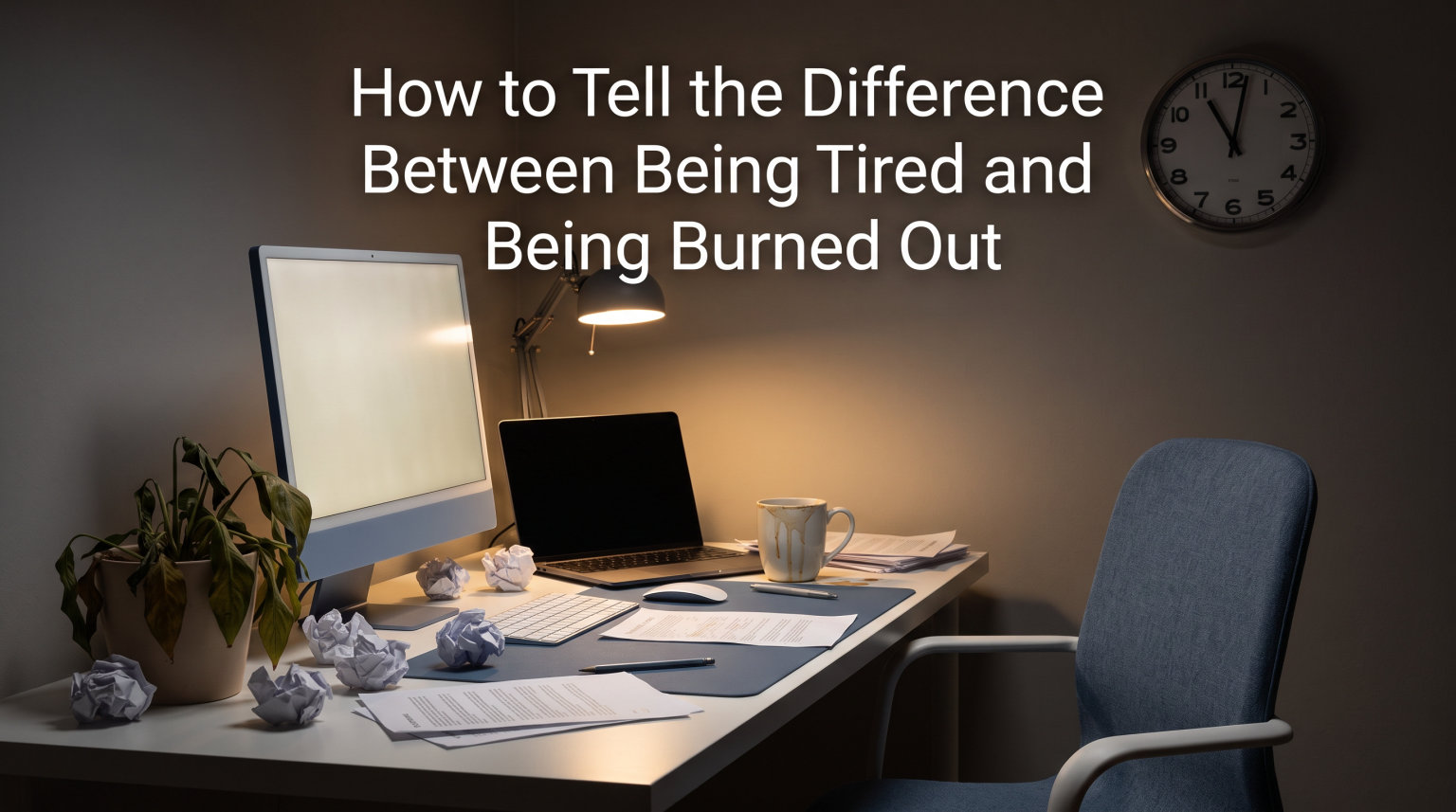How to Tell the Difference Between Being Tired and Being Burned Out