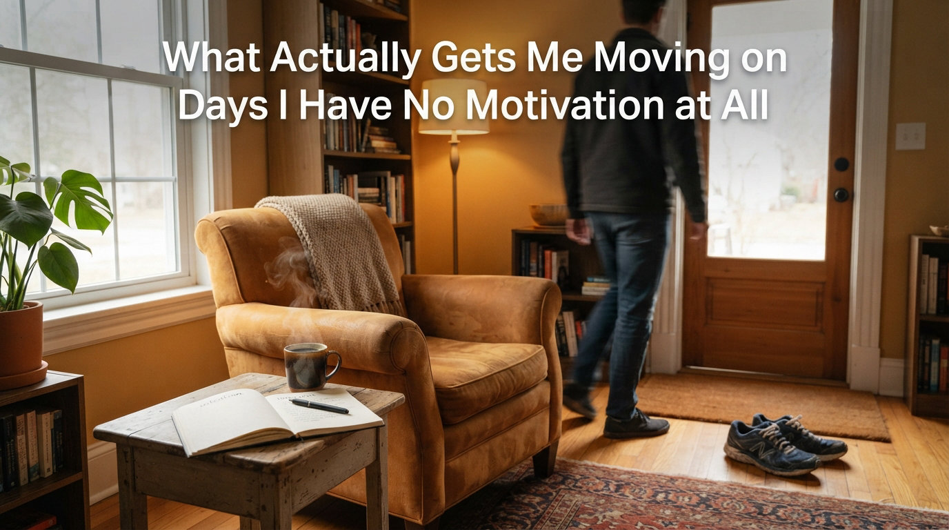 What Actually Gets Me Moving on Days I Have No Motivation at All