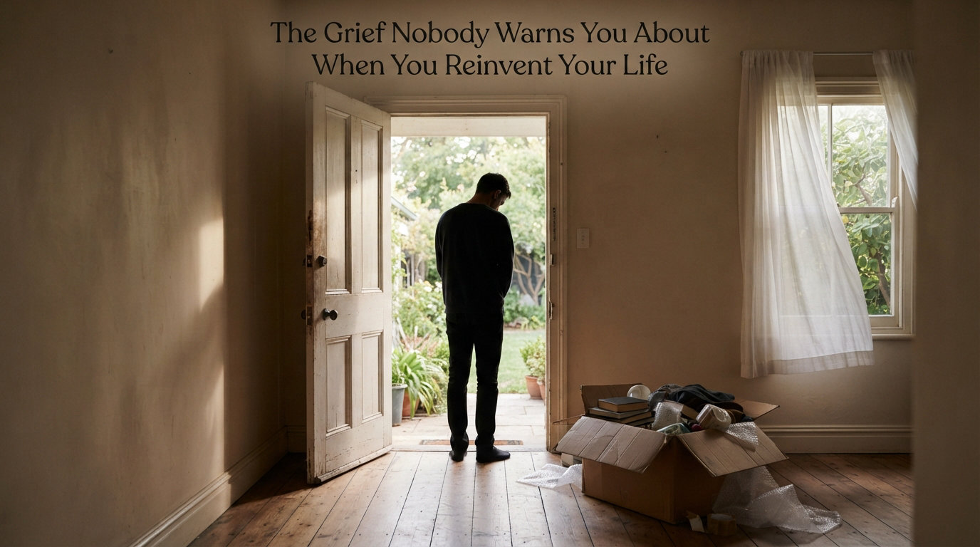 The Grief Nobody Warns You About When You Reinvent Your Life
