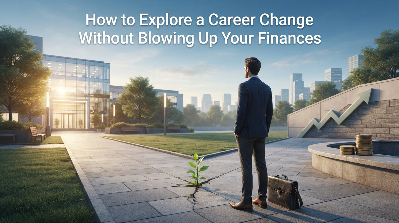 How to Explore a Career Change Without Blowing Up Your Finances