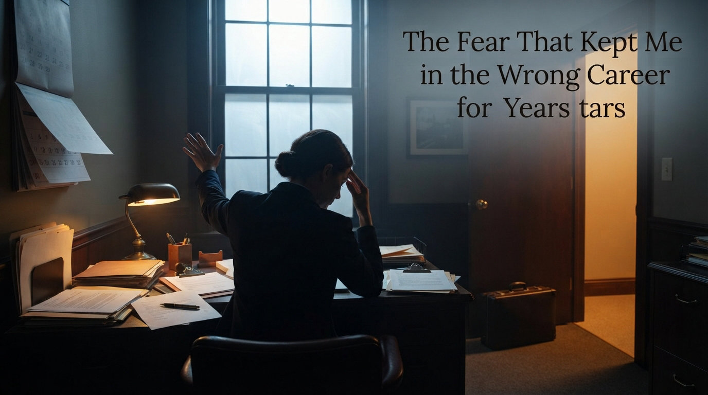 The Fear That Kept Me in the Wrong Career for Ten Years
