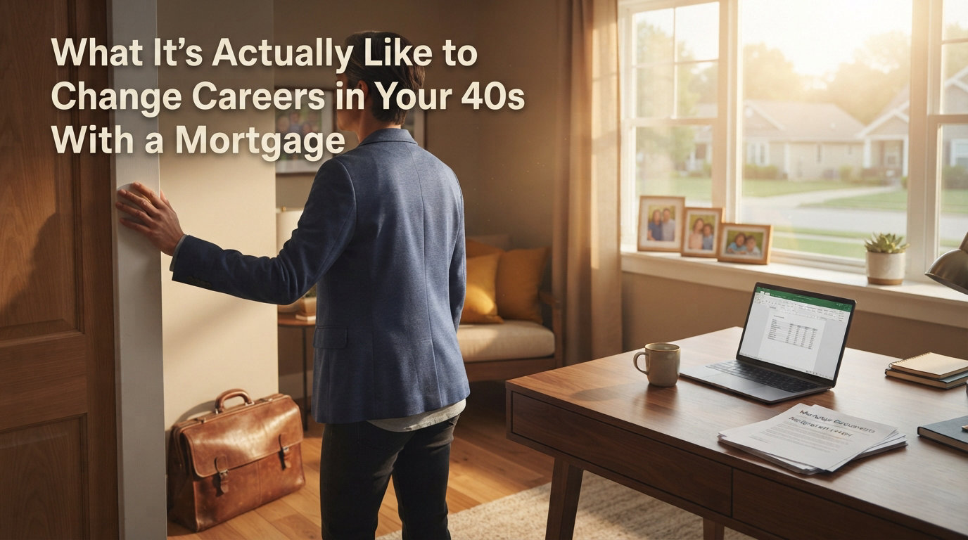 What It's Actually Like to Change Careers in Your 40s With a Mortgage