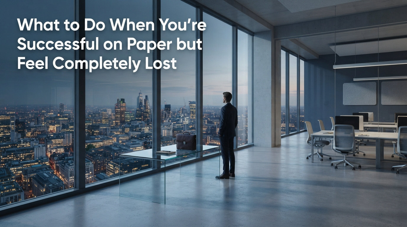 What to Do When You're Successful on Paper but Feel Completely Lost