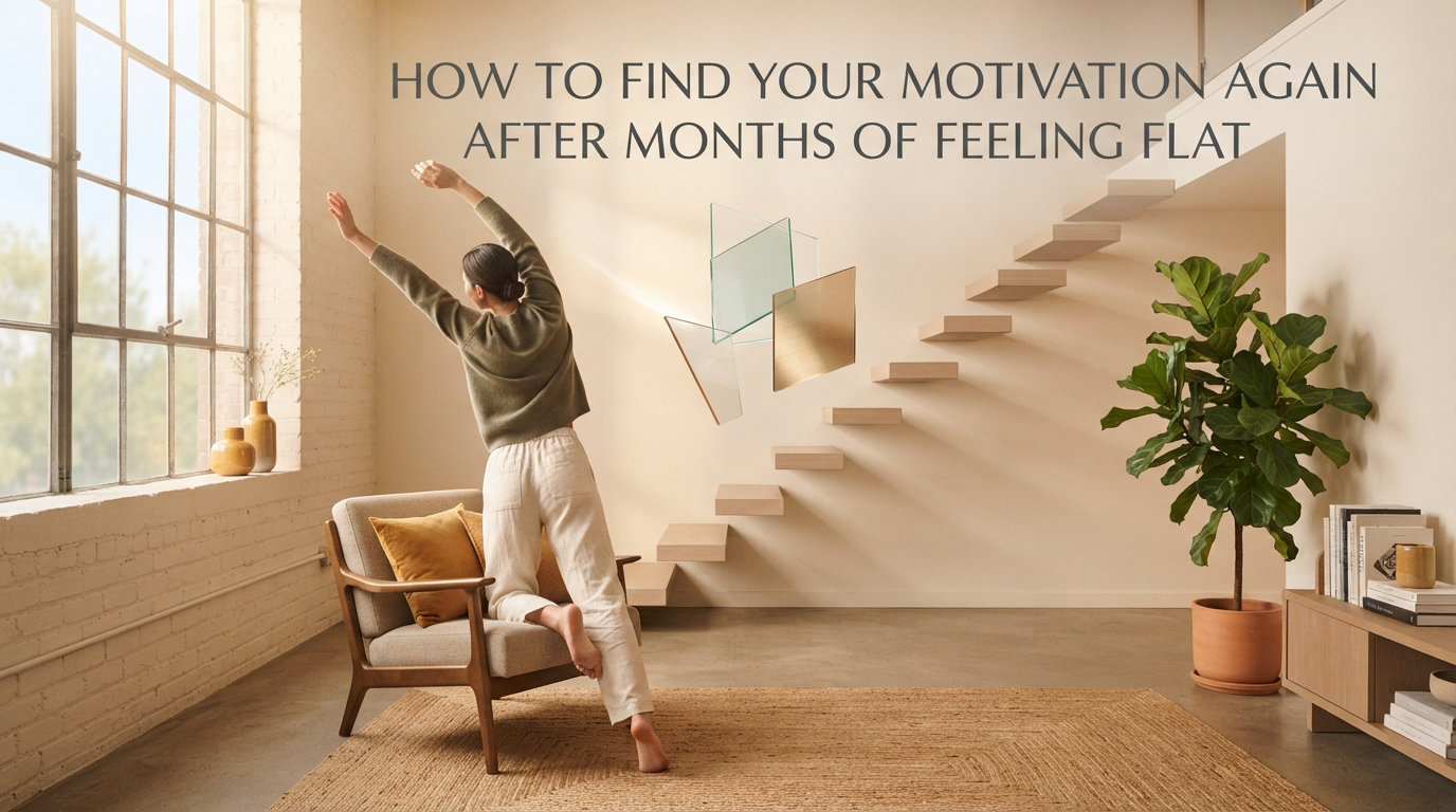 How to Find Your Motivation Again After Months of Feeling Flat