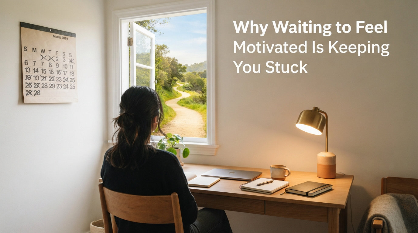 Why Waiting to Feel Motivated Is Keeping You Stuck