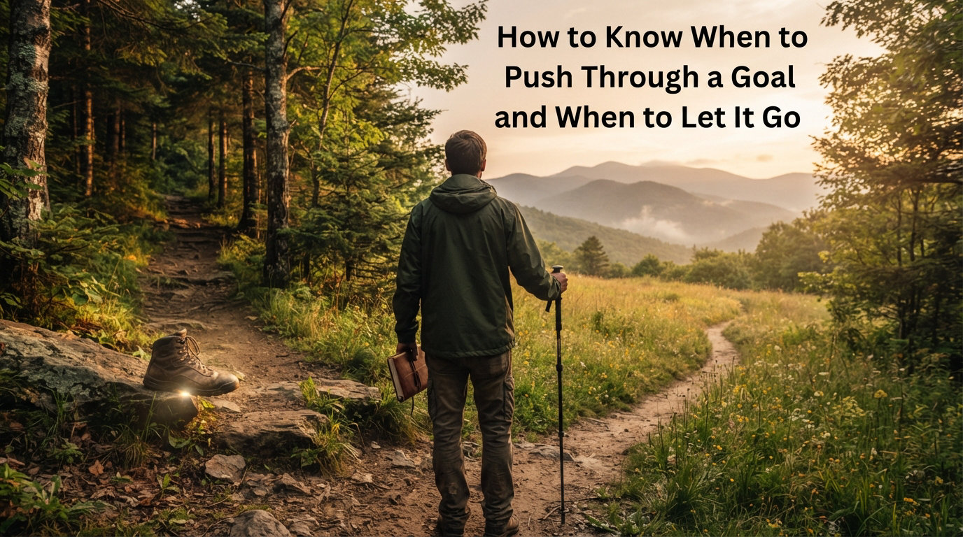 How to Know When to Push Through a Goal and When to Let It Go