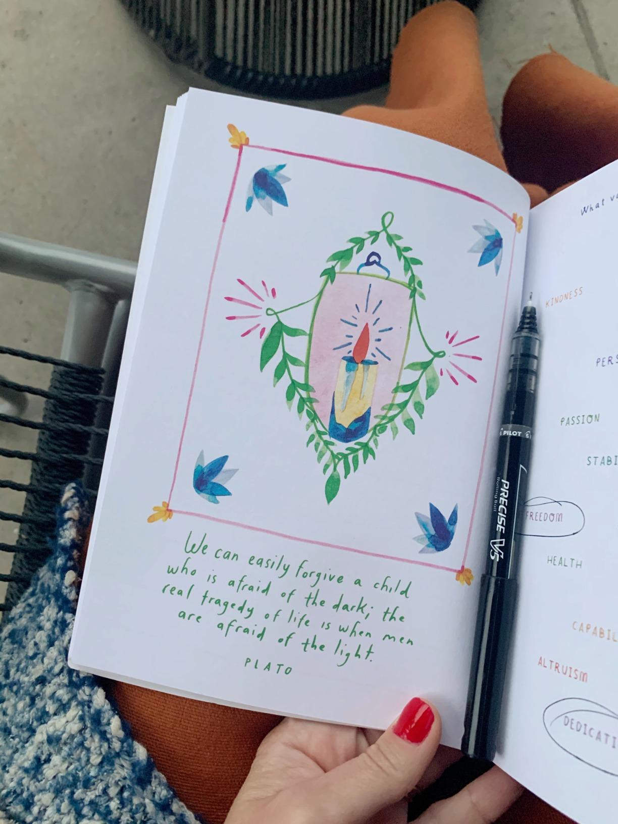 Create Your Own Calm: A Journal for Quieting Anxiety customer photo 1