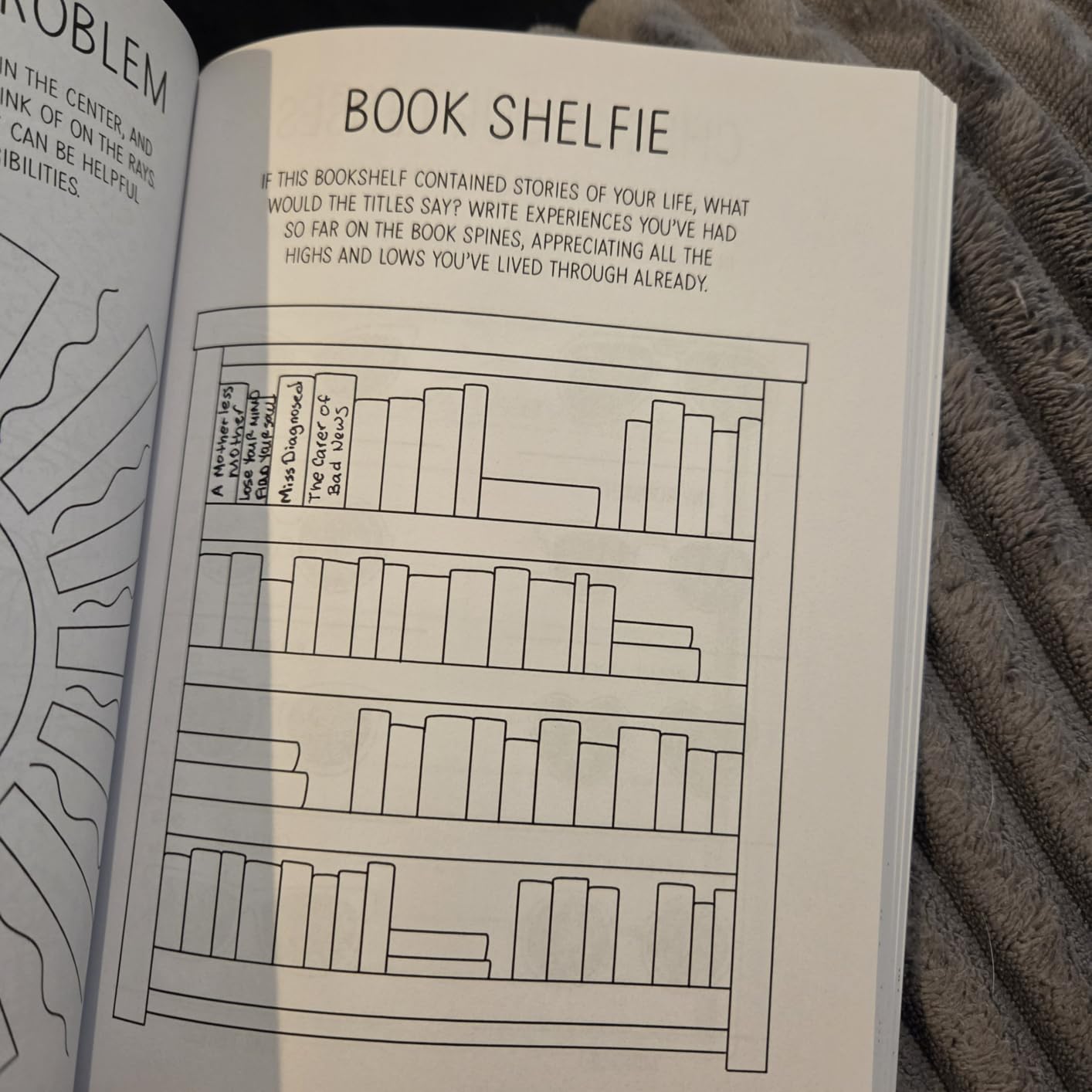 Out of Your Mind: A Journal and Coloring Book to Distract Your Anxious Mind (Anxiety Journaling and Coloring Series) customer photo 1