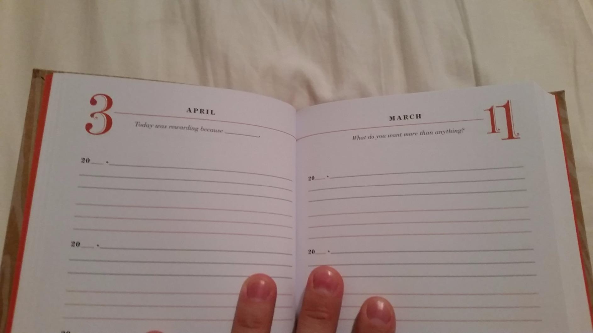 Our Q&A a Day: 3-Year Journal for 2 People customer photo 1
