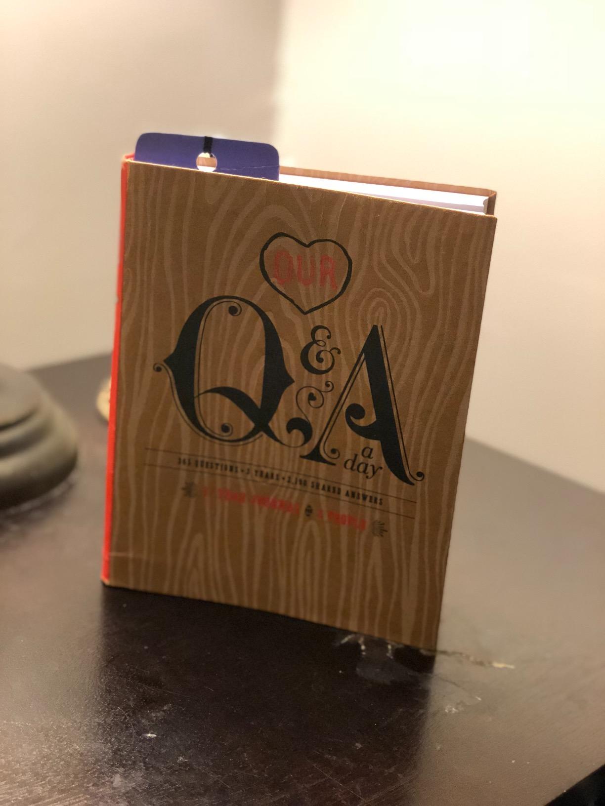 Our Q&A a Day: 3-Year Journal for 2 People customer photo 2