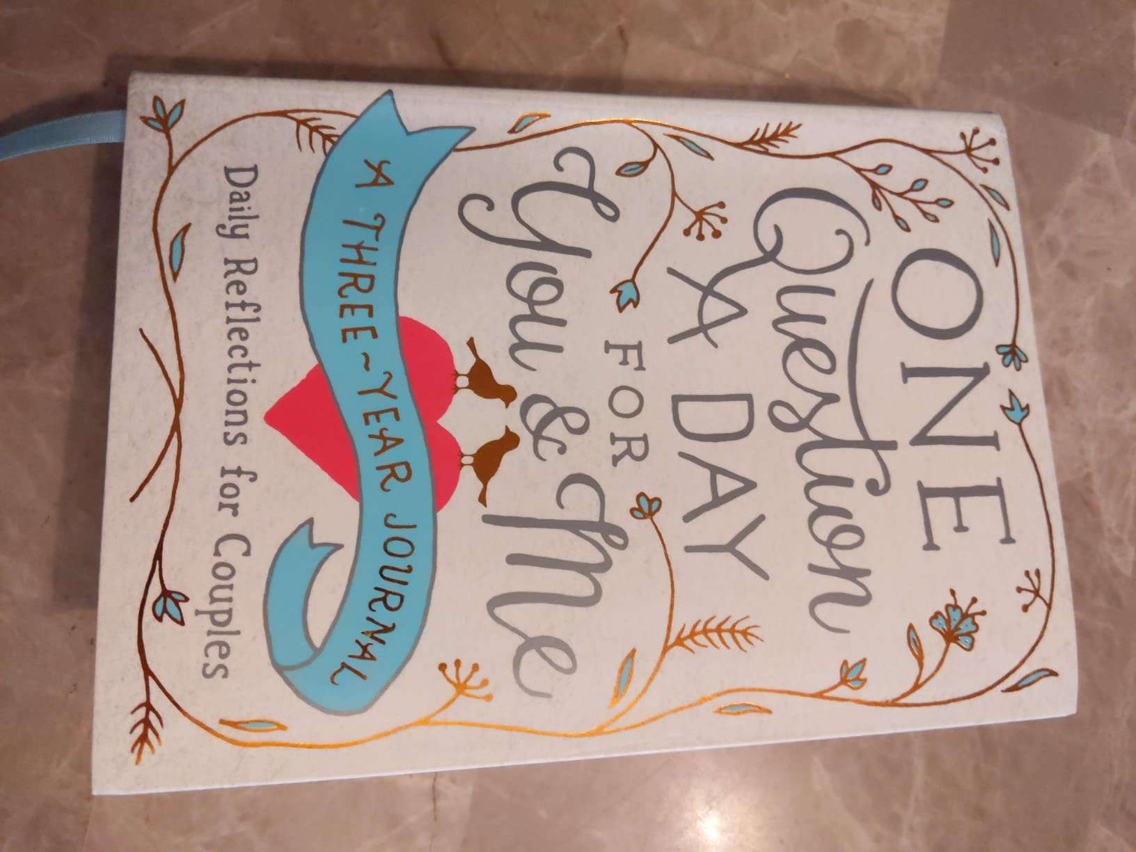 One Question a Day for You & Me: A Three-Year Journal: Daily Reflections for Couples customer photo 1