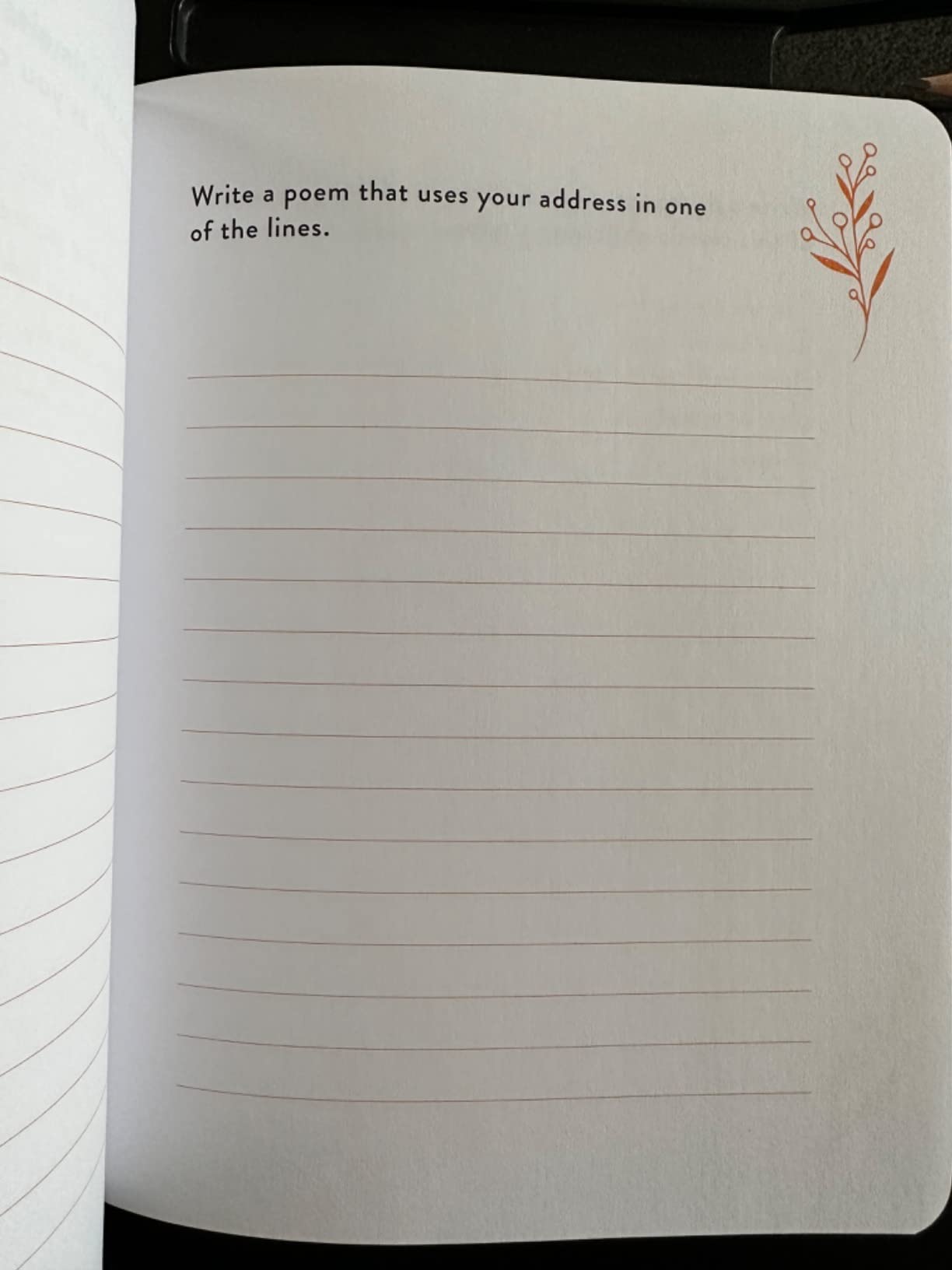 One Poem a Day: A Writer's Daily Journal of Words & Inspiration customer photo 2