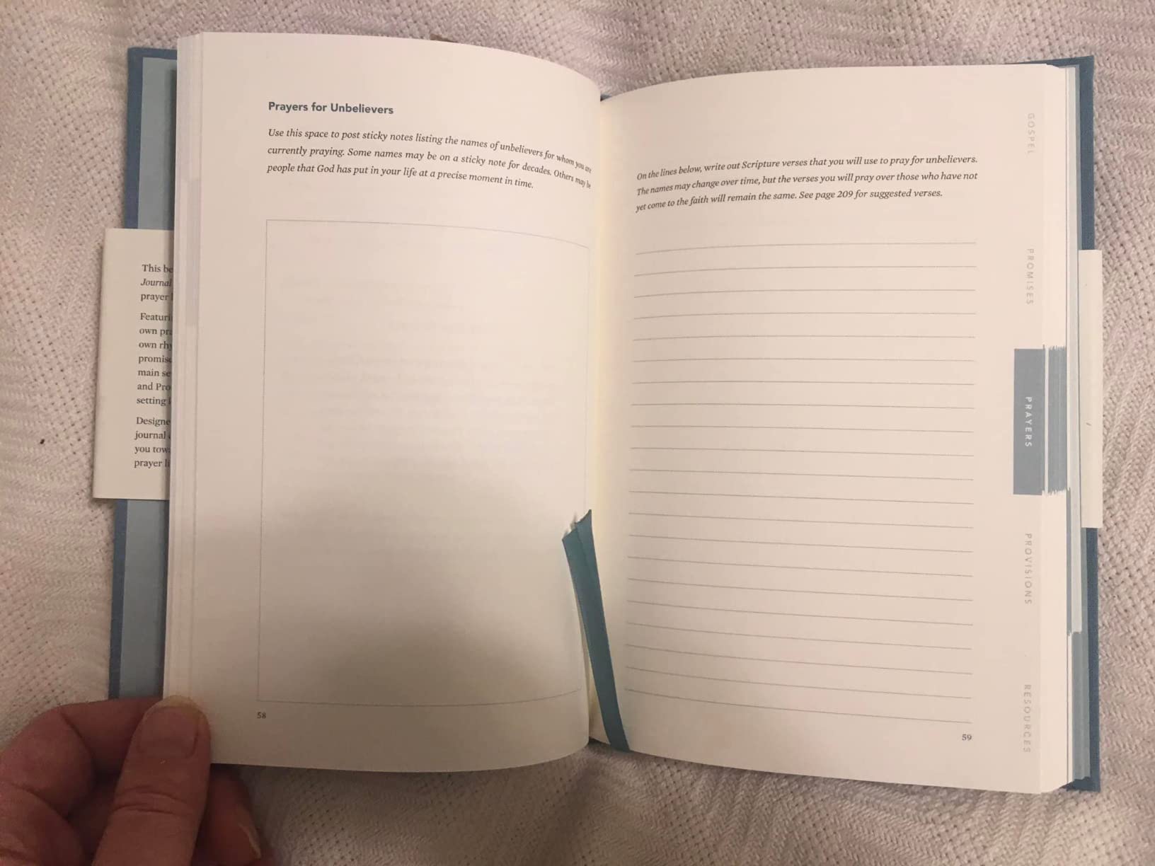 Pour Out Your Heart Prayer Journal: A Planner for a Life of Prayer (Cloth over Board) customer photo 1