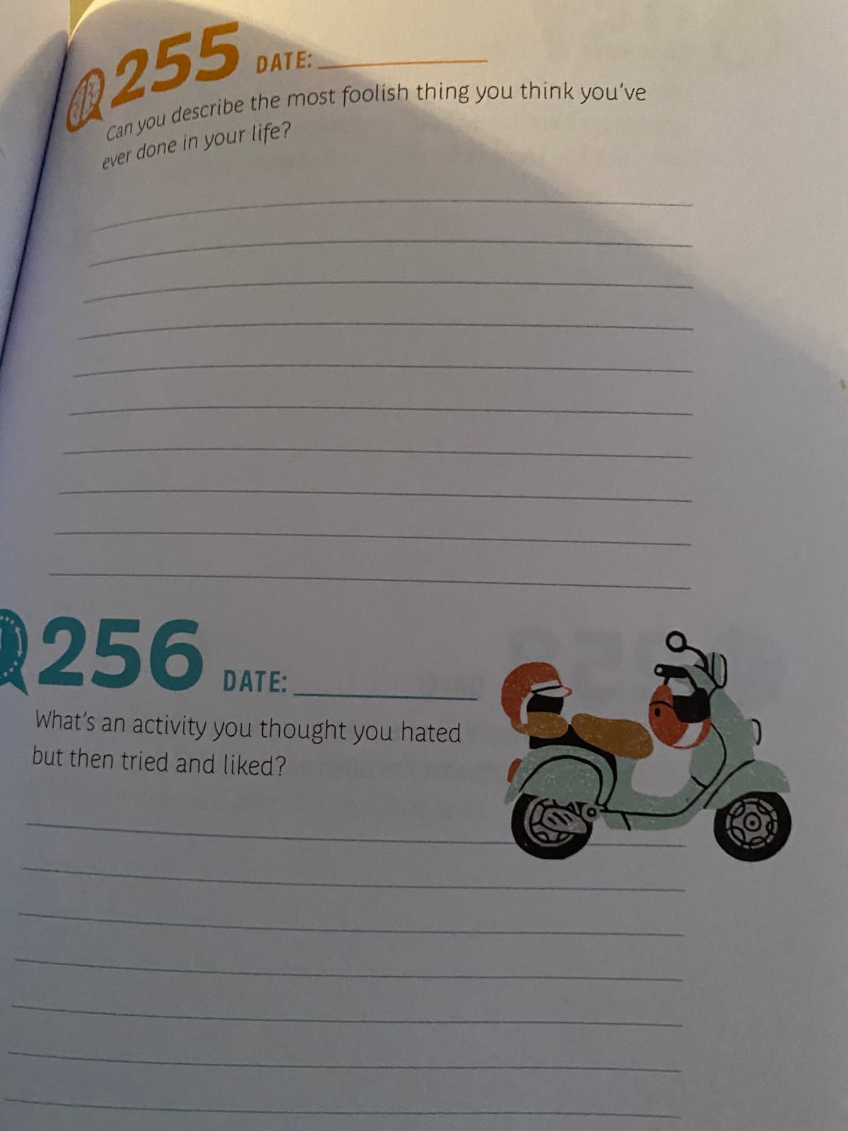 A Year of Us: A Couple's Journal: One Question a Day to Spark Fun and Meaningful Conversations (Question a Day Couple's Journal) customer photo 2