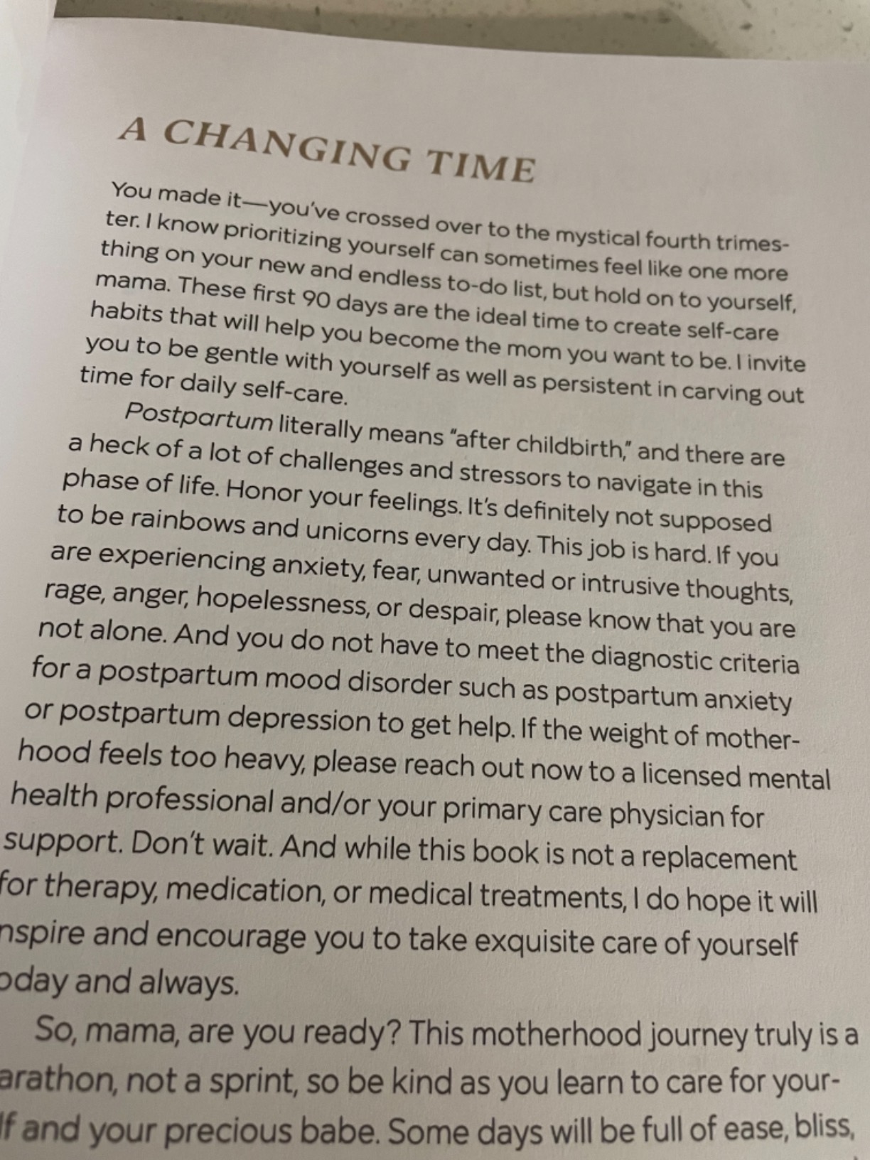 The First 90 Days After Birth: A Self-Care Journal for First-Time Moms customer photo 1