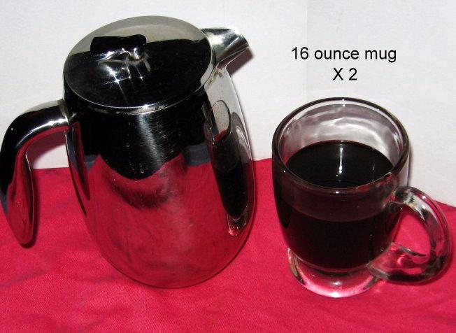 Bodum 34 oz Columbia Thermal French Press Coffee Maker, Insulated Double Wall Stainless Steel, Chrome customer photo 1