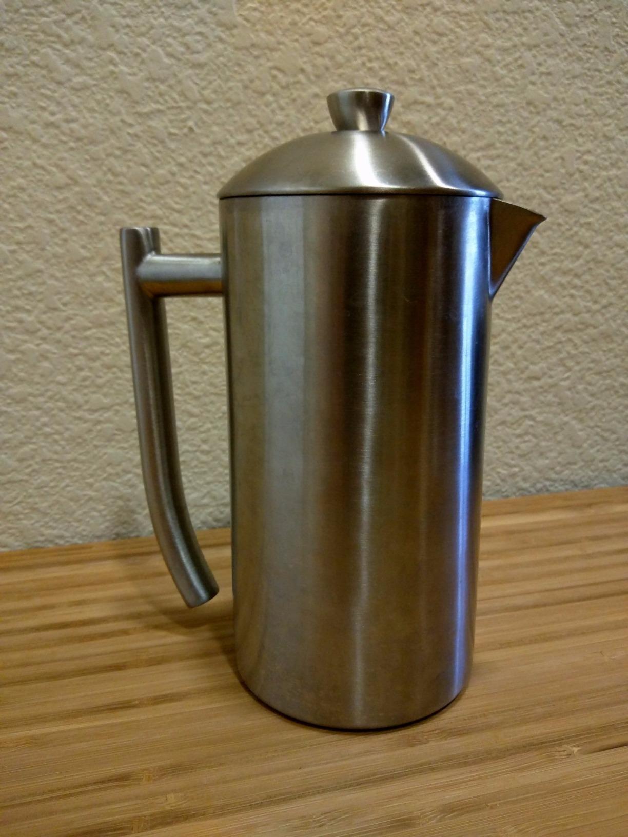 Frieling Double-Walled Stainless Steel French Press Coffee Maker, Brushed, 36 oz customer photo 2