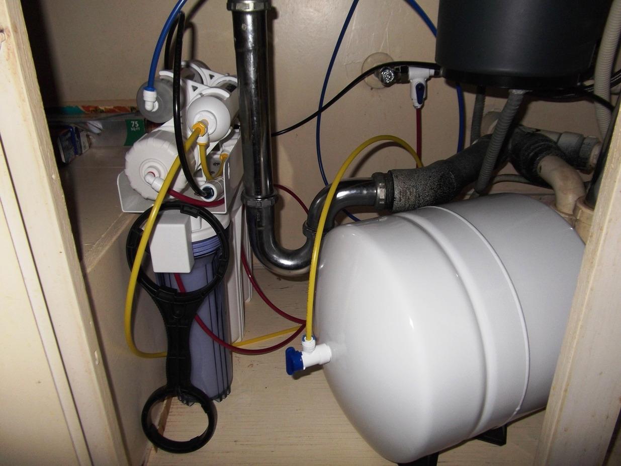 iSpring RCC7AK-BN NSF Certified, 75 GPD, Alkaline 6-Stage Reverse Osmosis System, pH+ Remineralization RO Water Filter System Under Sink Patented Top-Mounted Faucet Design for Easy Installation customer photo 1