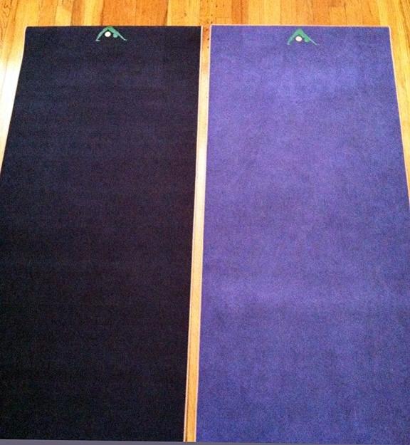 AURORAE Synergy 2in1 Hot Yoga Mat with integrated Non Slip Microfiber Towel customer photo 2