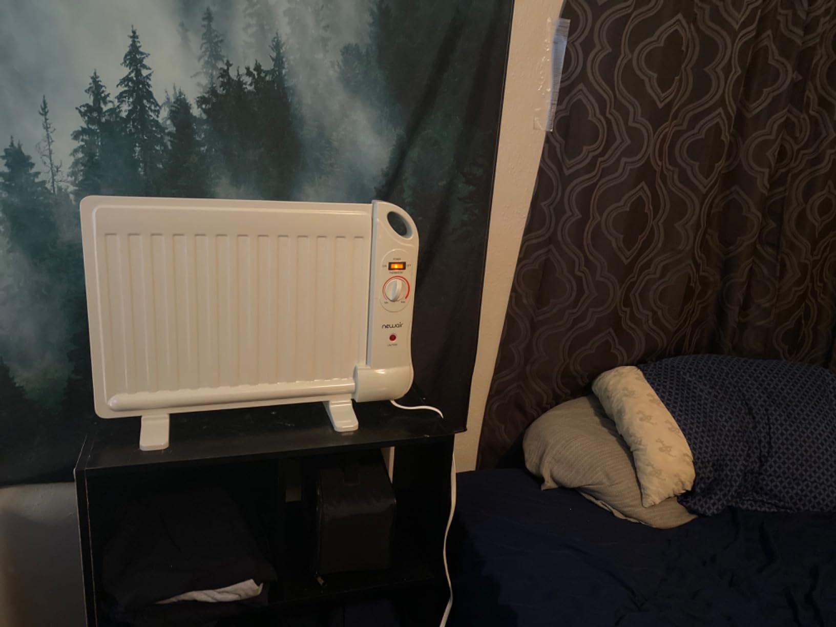 NewAir Portable Space Heater for Indoor Use, Ideal Heater for Bedroom, Office or Under Desk, Electric, Energy Efficient and Noiseless customer photo 1