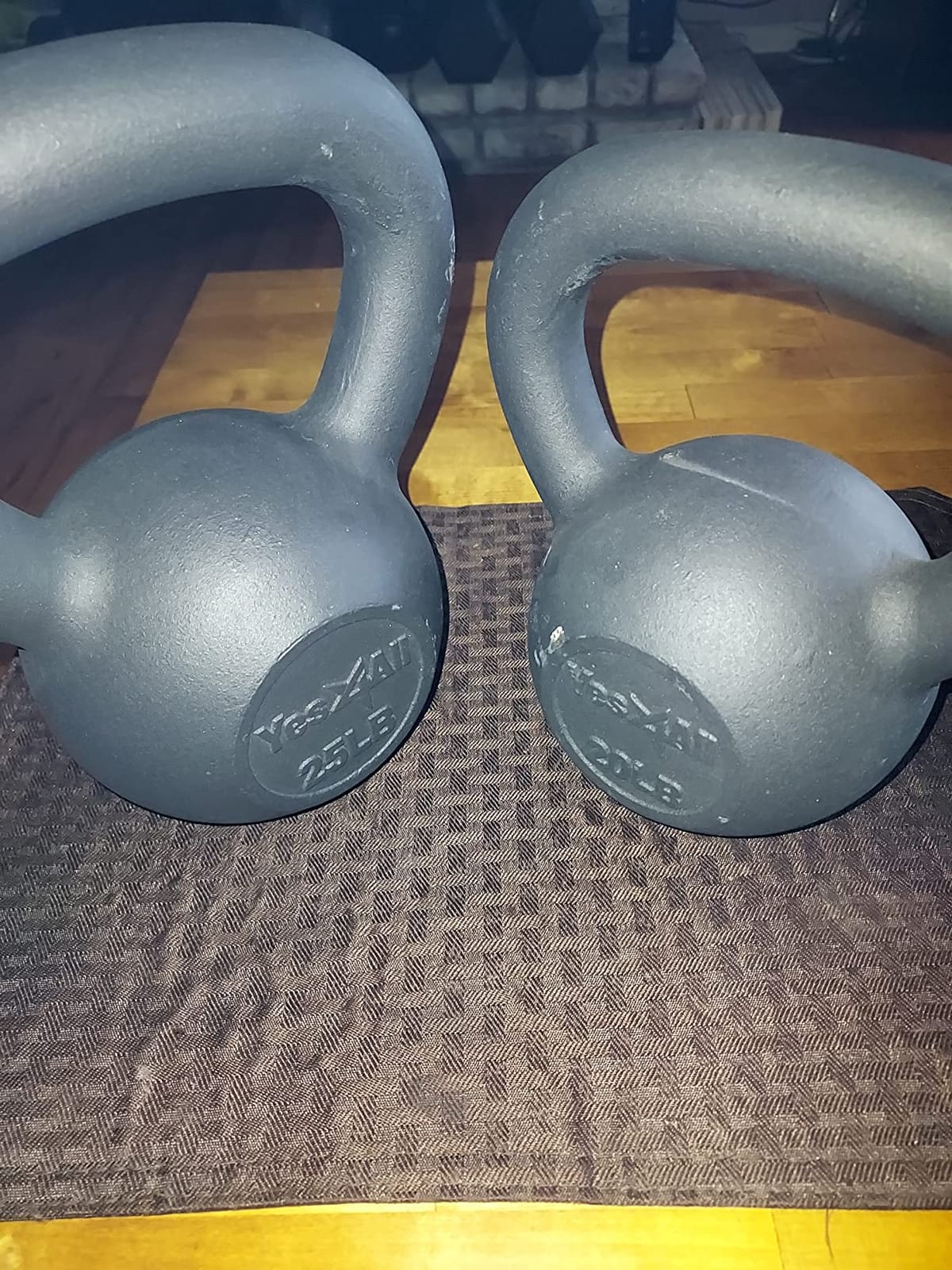Yes4All Kettlebell Sets, 5 - 10 - 15 - 20 - 25 - 30 LB Cast Iron Strength Training Kettlebells, Wide Handles & Flat Bottom, Multi-Level from Beginners to Pros for Strength Training & Home Gym customer photo 1