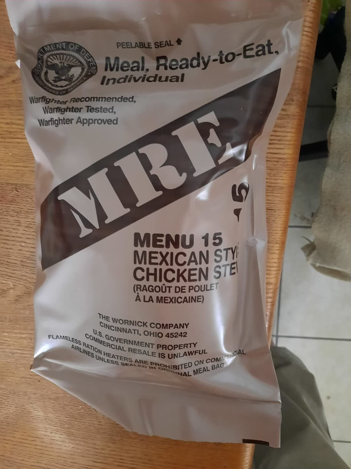 U.S. Military Meals Ready to Eat (12 Packs) - Flameless Heaters, Freeze Dried Meals w/Entree, Side Dishes, & More - MRE Packs for Emergency Survival, Hunting, & More - Inspection Date 2023 or Better customer photo 1