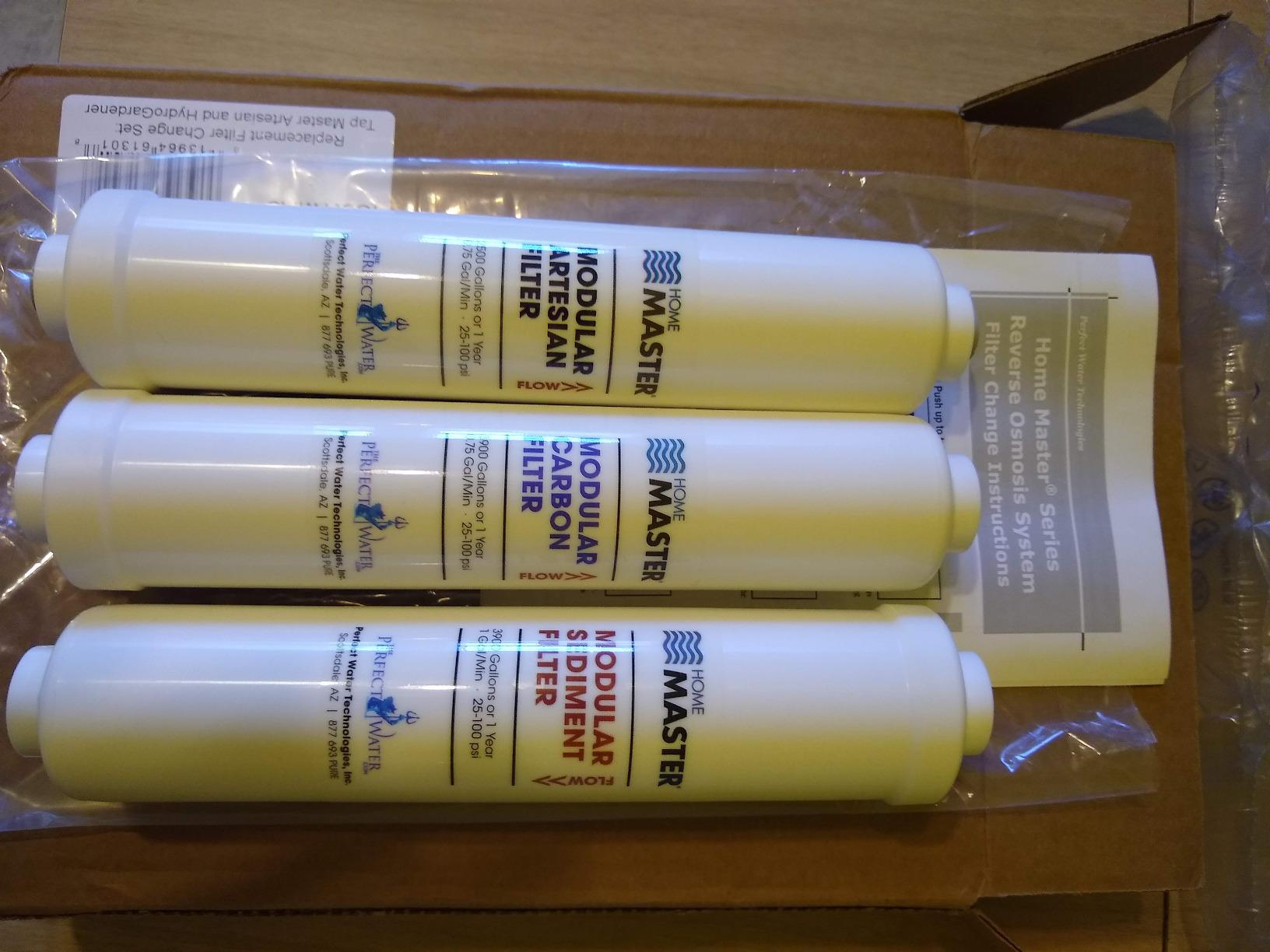 Home Master TMAFC-ERP Artesian Full Contact Reverse Osmosis System, 7-Stages, Patented 2-Pass Alkaline Remineralization, Fast 4.5s Fill Rate, 1:1 Waste Ratio, 5-Yr Limited Parts customer photo 1