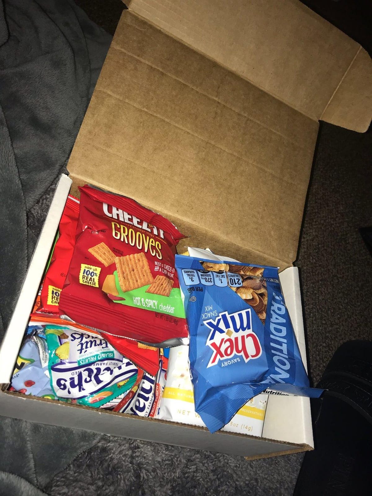 COLLEGEBOX Snack Box (45 Count) Summer Variety Pack Care Package Gift Basket Adult Kid Guy Girl Women Men Birthday College Student Office School Graduation customer photo 2