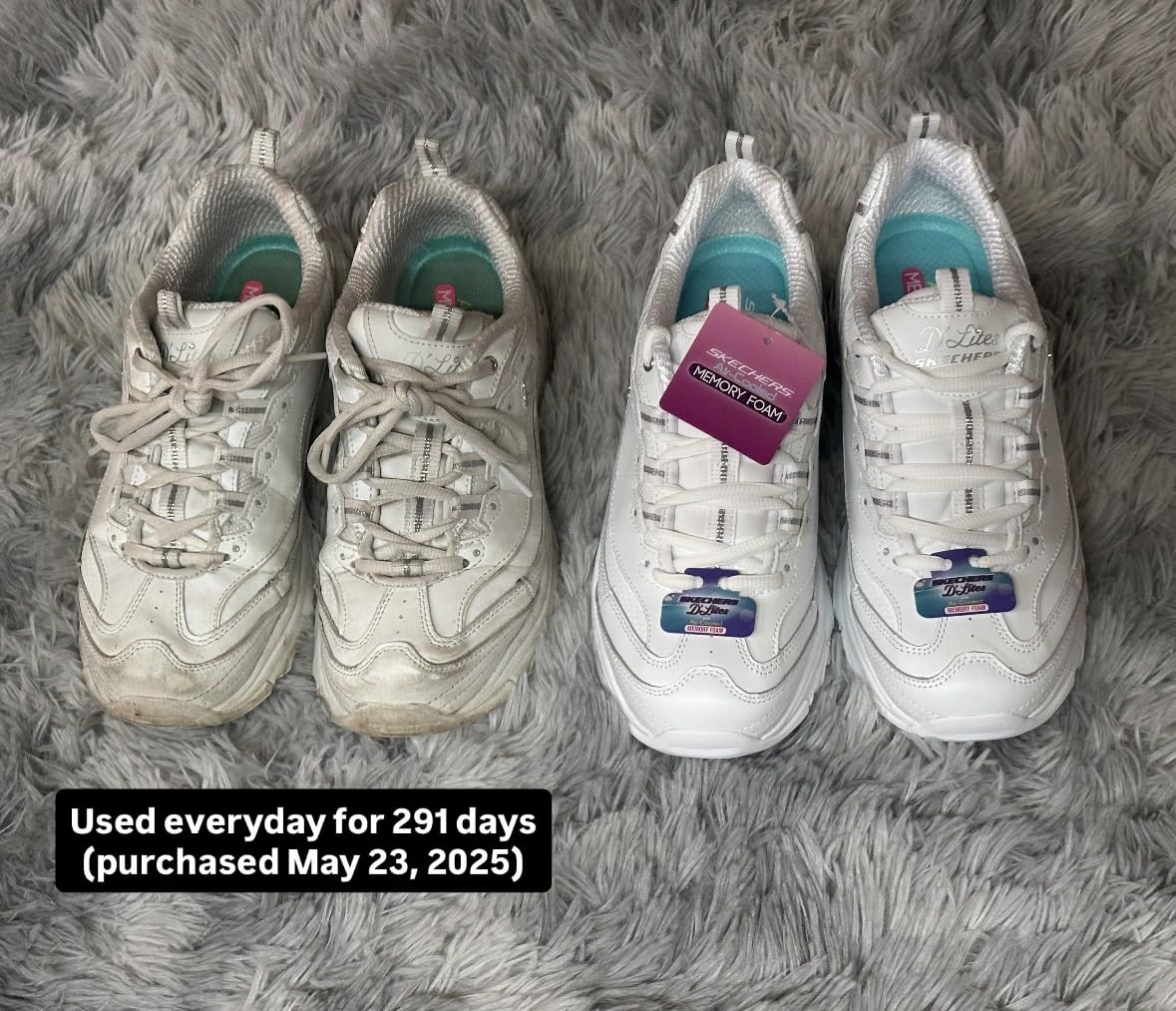 Skechers Women's D'Lites Fresh Start Sneaker customer photo 1