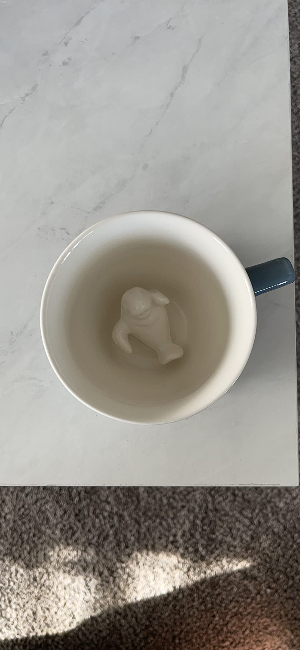 Creature Cups Manatee - Ceramic Mug with 3D Animal Inside - Unique Gift for Coffee & Tea Lovers customer photo 1