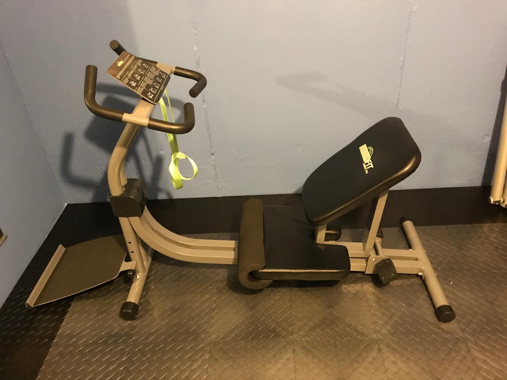 Nitrofit Limber Pro Seated Stretch Machine Adjustable Sliding Seat Full Body Stretching for Back, Hamstrings, Hips & Calves, Flexibility, Mobility, Rehab & Lower Back Pain Relief | Stable , Durable Frame Outperforms Cheap Alternatives , Professional Grade Stretch Trainer for Home Use customer photo 2