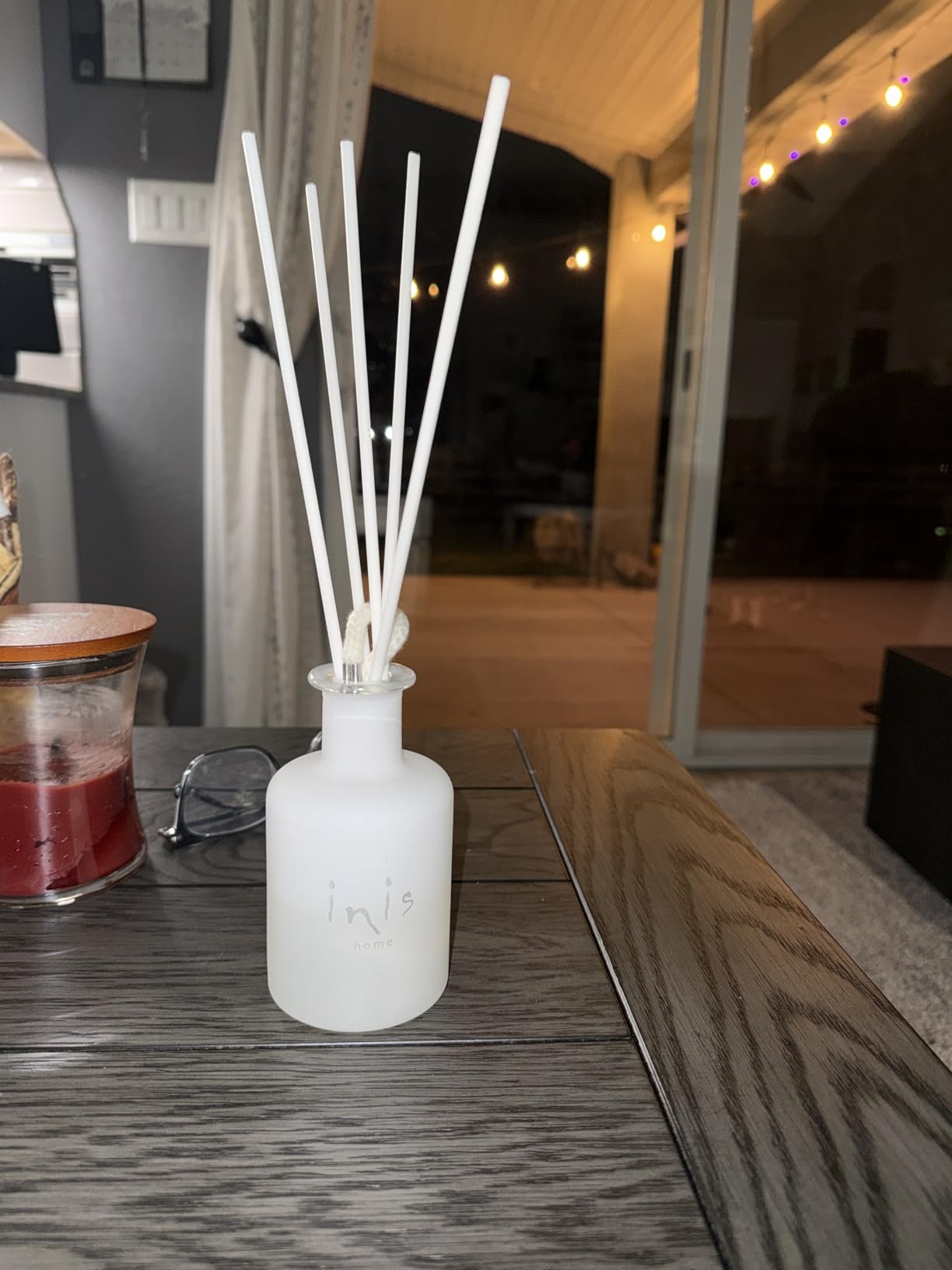 Inis the Energy of the Sea - Reed Diffuser Set with Fragrance Oil | Glass Bottle and Fibre Reeds, Clean Ocean Fresh Aquatic Home Fragrance for Living Room, Bathroom and Bedroom customer photo 2