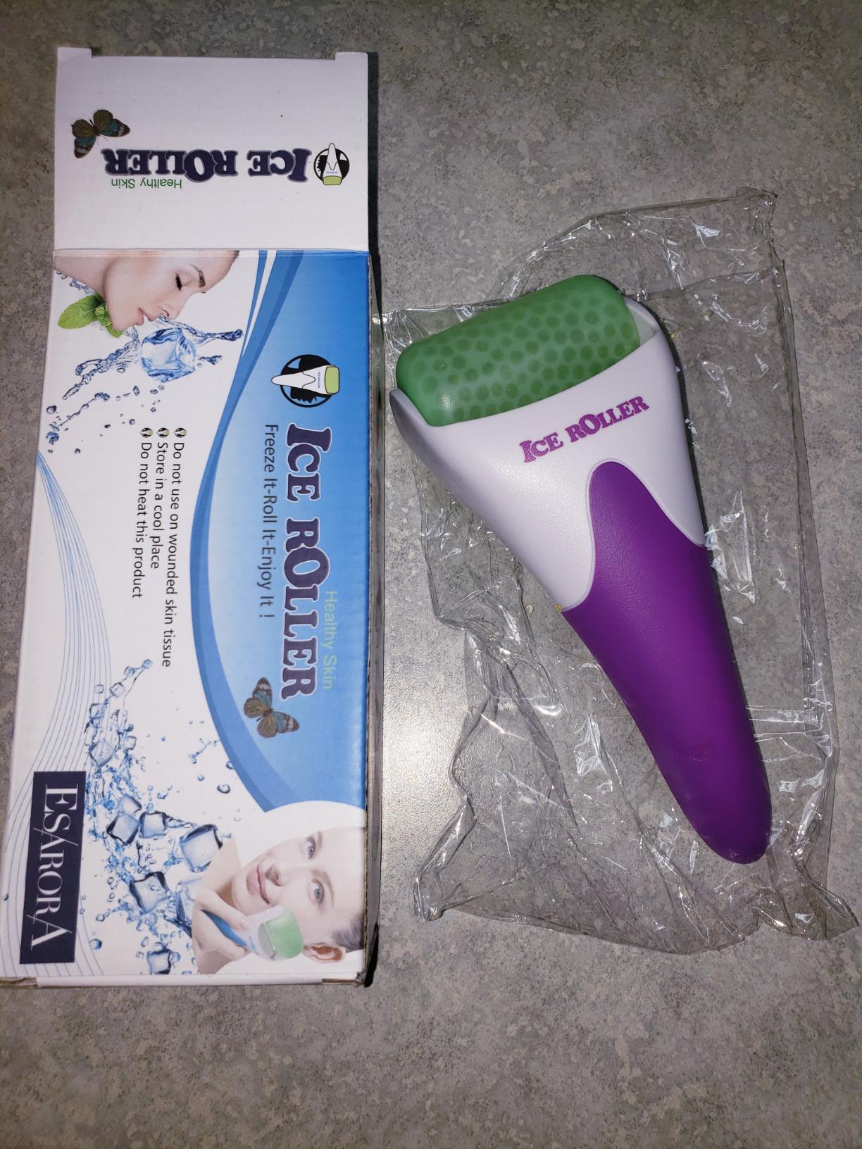 ESARORA Ice Roller for Face & Eye, Puffiness, Migraine, Pain Relief and Minor Injury, Skin Care Products customer photo 2