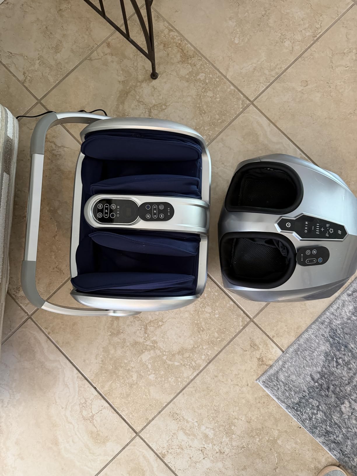 MIKO Shiatsu Foot Massager with Heat for Neuropathy & Plantar Fasciitis, 5 Intensity Levels, Deep Compression customer photo 2