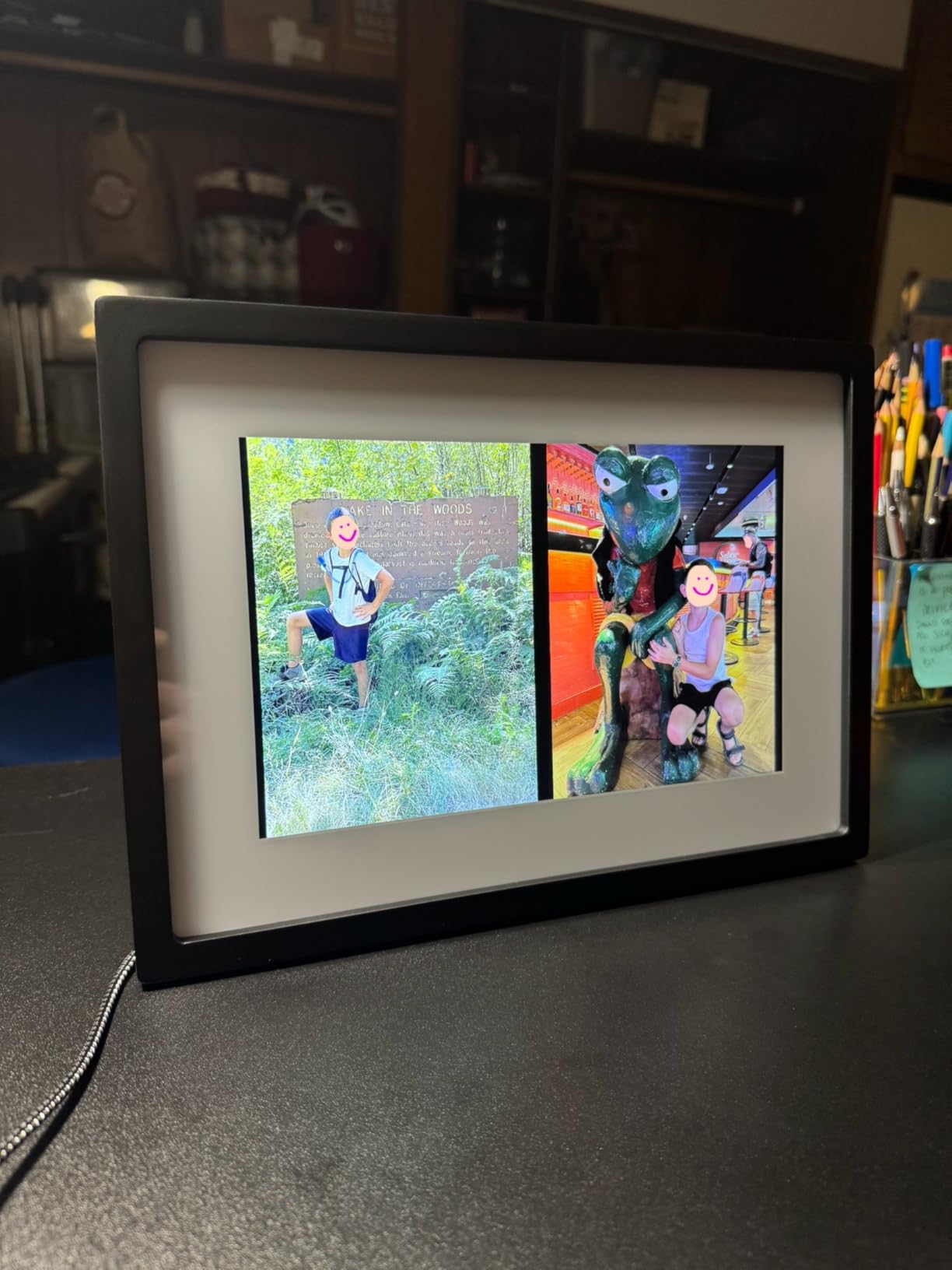 Skylight Digital Picture Frame, Load from Phone Capability, 10