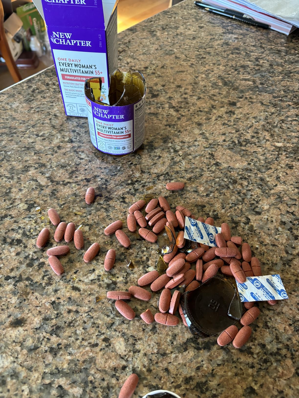 New Chapter Every Woman's One Daily 55+ Multivitamin, 72 Tablets | Supports Immune, Bone and Vision Health, Gentle on the Stomach, Non-GMO, Gluten Free, Dairy Free, Vegetarian, and Kosher customer photo 1