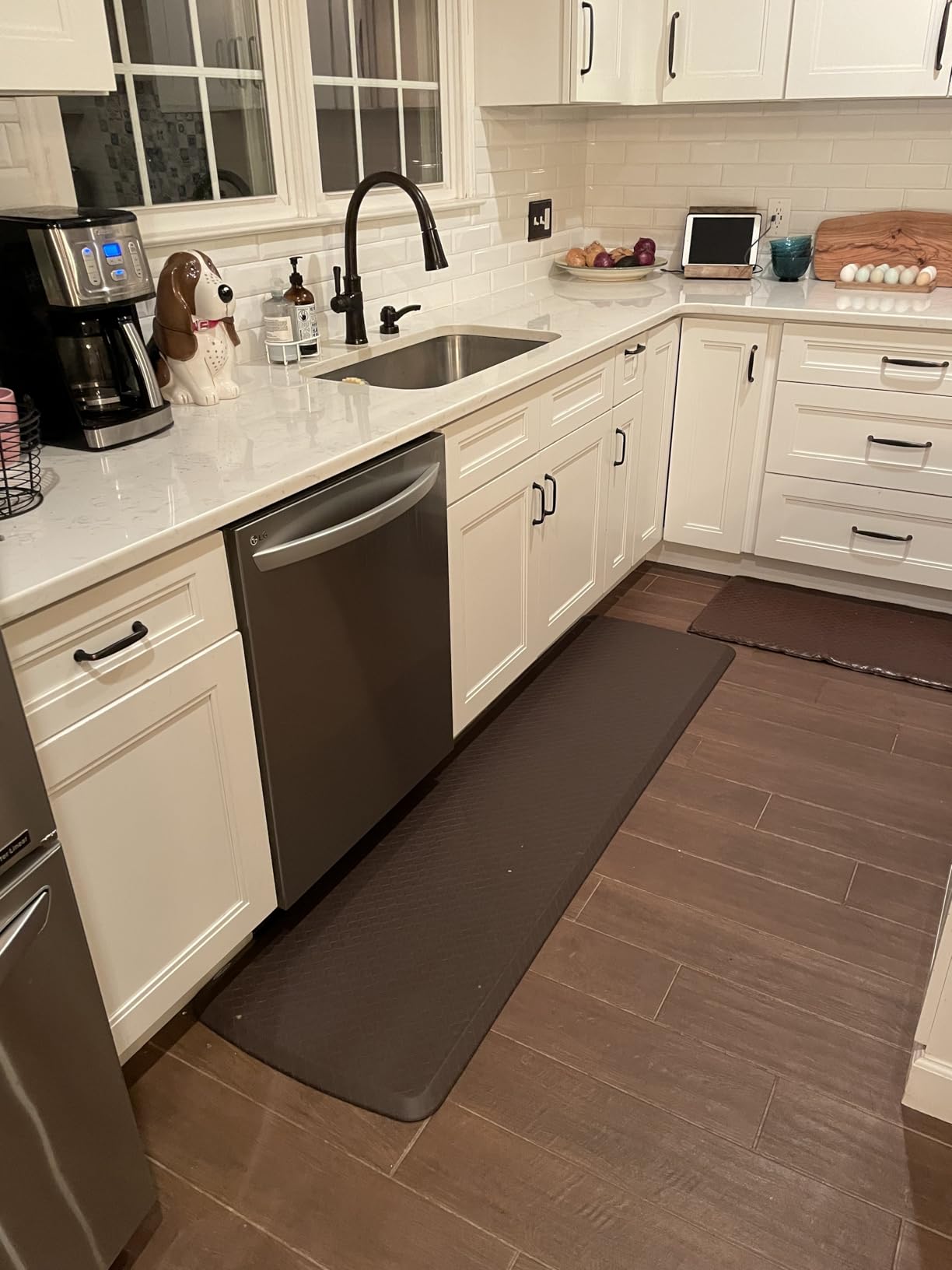 GelPro Elite Trellis Light Grey Kitchen Comfort Mat, 20